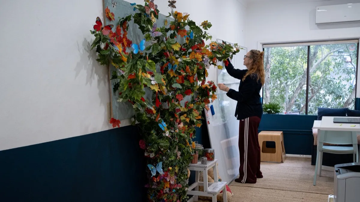 Mrs T tending the Tree of Knowledge
